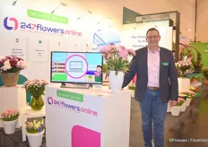 Ed de Groot of 247Flowers.Online, “the most efficient digital platform in the flower industry, with a personal touch.”